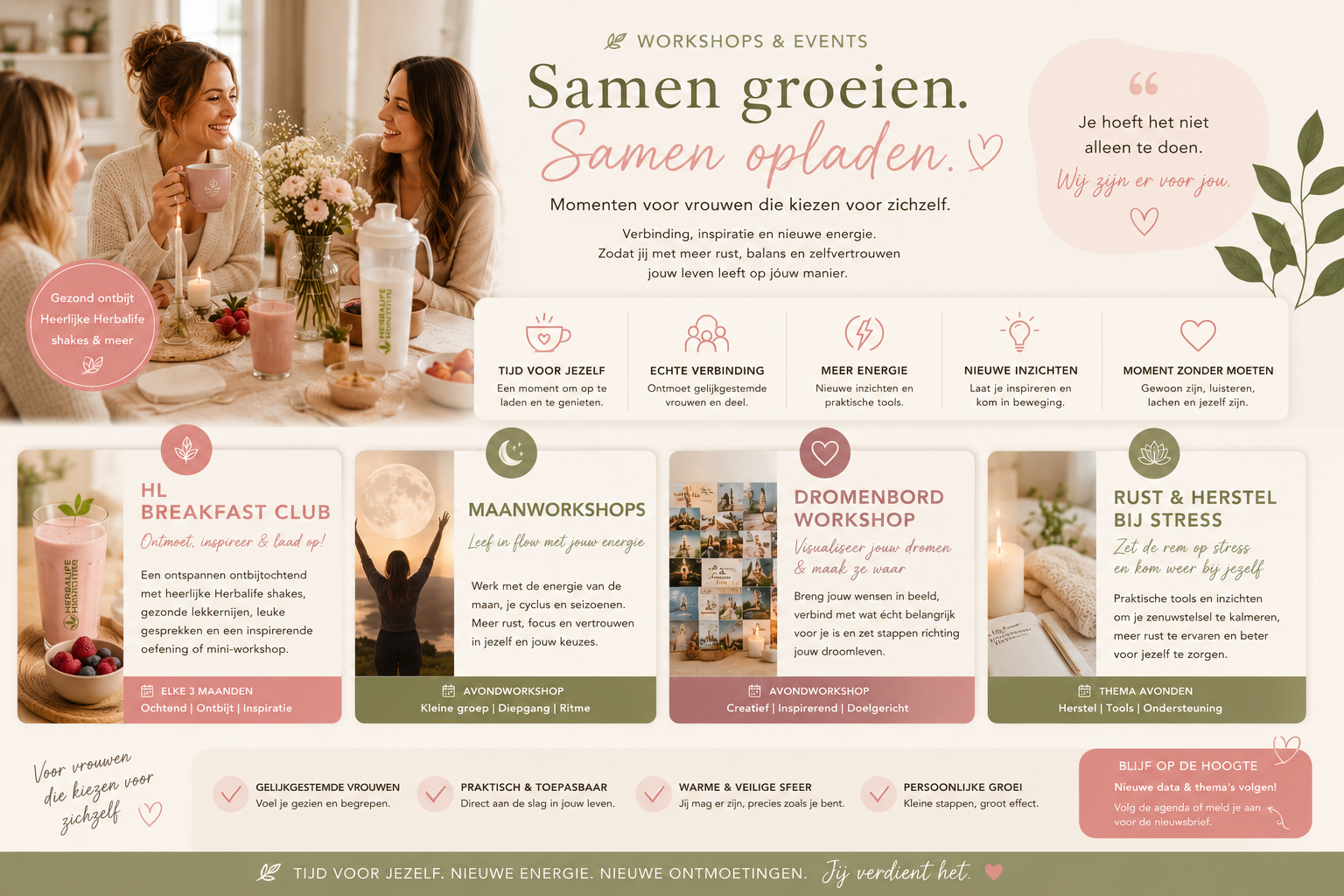 Vrouwen ontmoeten evenementen bewustwording Best Eindhoven 